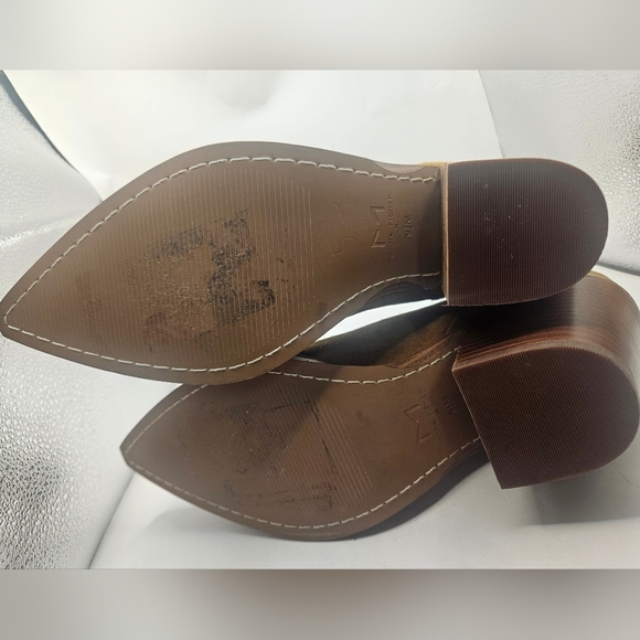 Marc Fisher Mariel Heeled Western Bootie SZ 9.5 - Picture 8 of 9